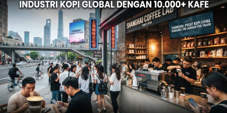Shanghai Menjadi Pusat Kopi China