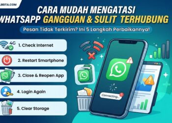 WhatsApp Sulit Terhubung ke Internet?