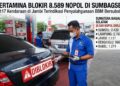 Pertamina Blokir 1.117 Nopol Kendaraan di Jambi