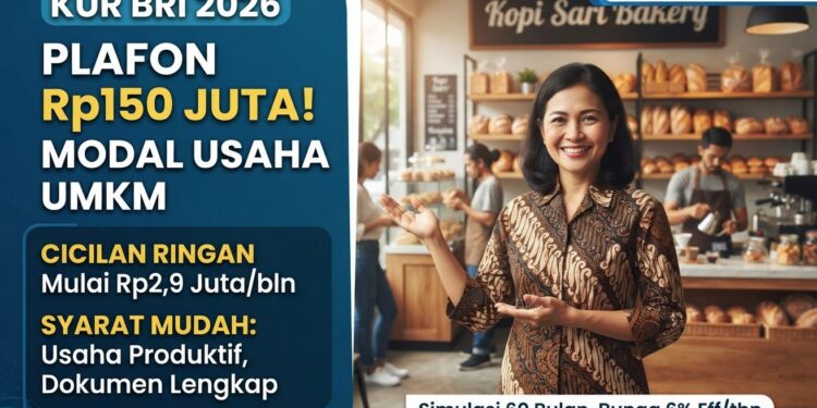 KUR BRI Rp150 Juta 2026