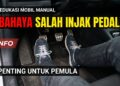 Pemula Wajib Mengenal Fungsi Pedal dan Tuas Persneling
