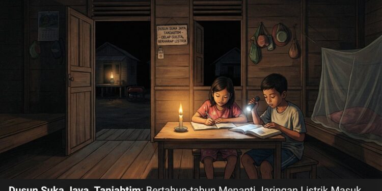 Bertahun-tahun Gunakan Genset tanpa ada PLN