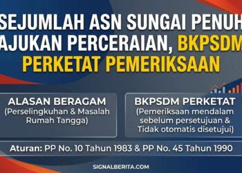 ASN Sungai Penuh Banyak Ajukan Perceraian