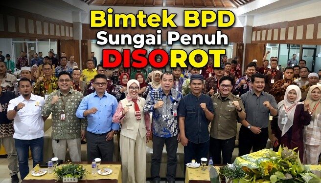 Bimtek BPD Sungai Penuh Ditengah Efesiensi
