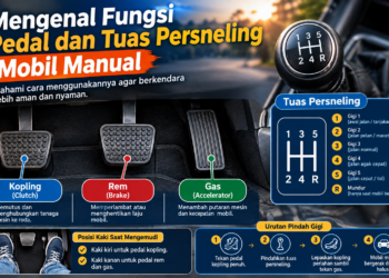 Mengenal Fungsi Pedal dan Tuas Persneling