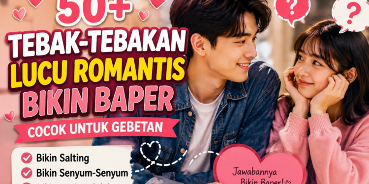 50+ Tebak-Tebakan Lucu Romantis Bikin Baper
