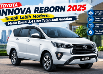 Toyota Innova Reborn 2025 Tampil Lebih Modern