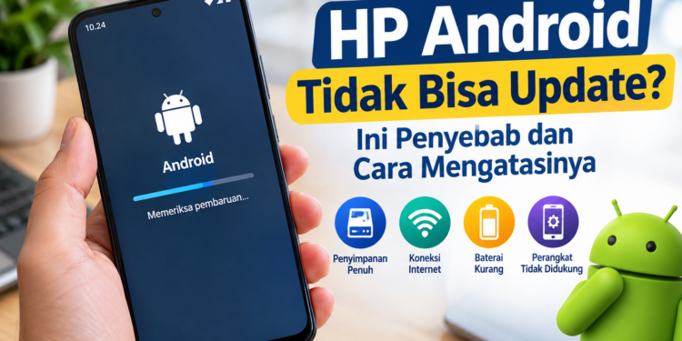 HP Android Tidak Bisa Update?
