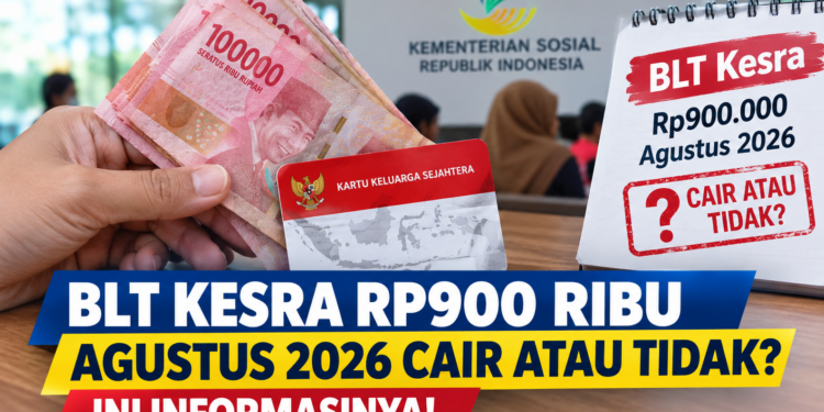 BLT Kesra Rp900 Ribu Agustus 2026 Kenapa Belum Cair
