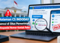 Halaman CS INDODAX Muncul di Situs Pemerintah