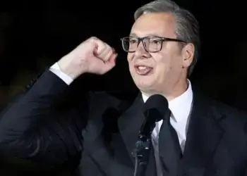 Presiden Serbia Mundur