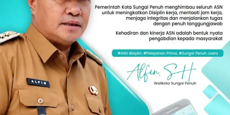 Wako Alfin Tegaskan Disiplin ASN