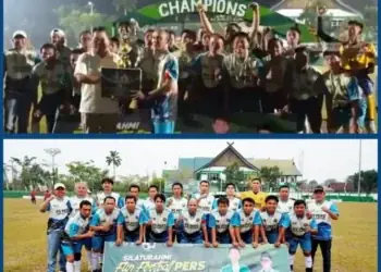 PS Pers Kerinci–Sungai Penuh Raih Juara II Liga Pers Jambi