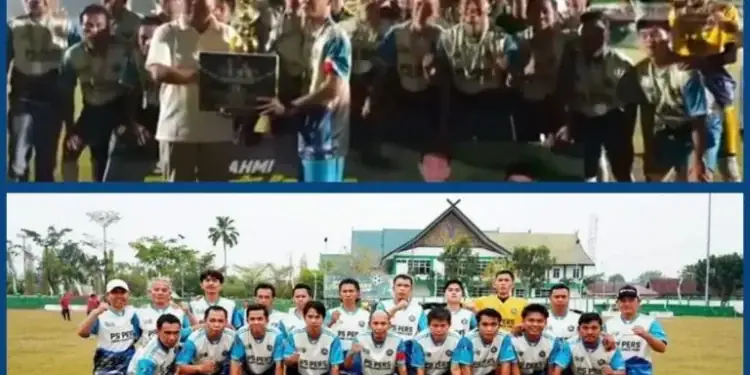 PS Pers Kerinci–Sungai Penuh Raih Juara II Liga Pers Jambi