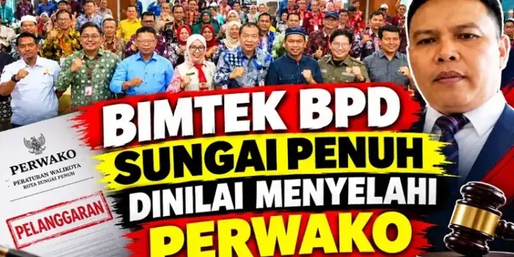 Bimtek BPD Sungai Penuh Dinilai Melanggar Perwako