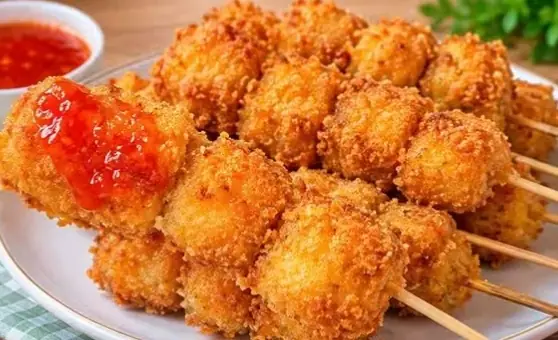 Tips Membuat Sate Tahu Ayam Crispy