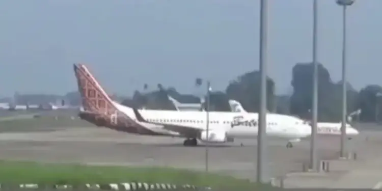 9 Penerbangan di Bandara Sultan Thaha Jambi Terganggu