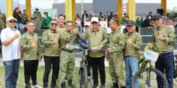 Wali Kota Alfin Ikut Jalan Santai Bersama Dandim 0417/Kerinci 