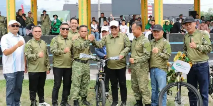 Wali Kota Alfin Ikut Jalan Santai Bersama Dandim 0417/Kerinci 