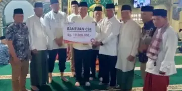 Wako dan Wawako Sungai Penuh Safari Jumat di Masjid Agung