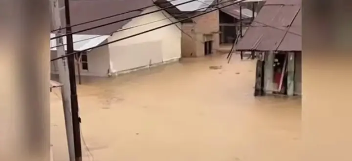 115 Rumah di Limau Purut Tapan Passel Diterjang Banjir