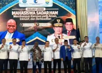Wako Alfin Teken MoU Bersama Menteri HAM