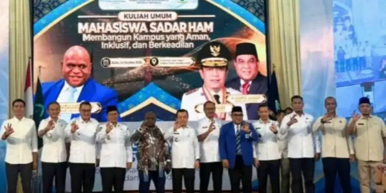 Wako Alfin Teken MoU Bersama Menteri HAM