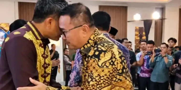 Wako Alfin Hadiri Acara Kenal Pamit Kapolda Jambi