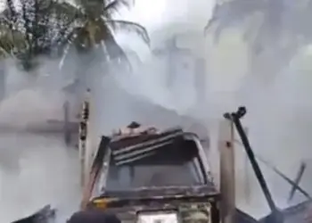 Tiga Unit Rumah di Muaro Jambi Ludes Terbakar