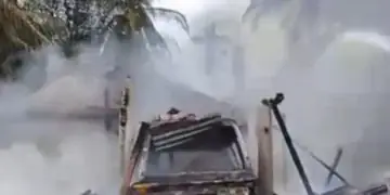 Tiga Unit Rumah di Muaro Jambi Ludes Terbakar