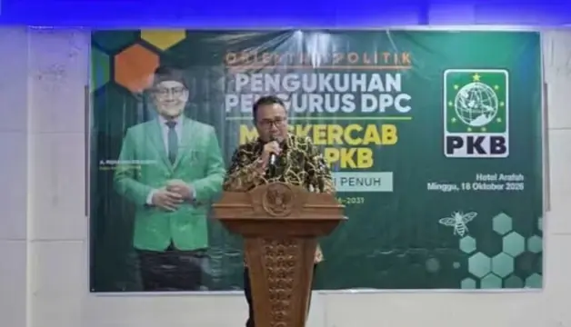 Wako Alfin Hadiri Pengukuhan DPC PKB kota Sungai Penuh