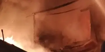 Kebakaran Rumah di Rimbo Ulu Tebo