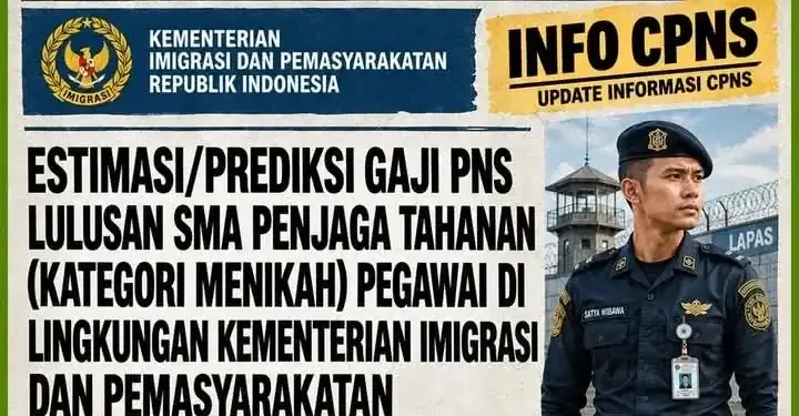 Formasi Penjaga Tahanan Kemenimipas Bisa Jadi Pilihan CPNS 2027