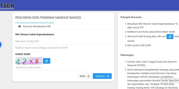 Buka Sanggahan Desil DTSEN
