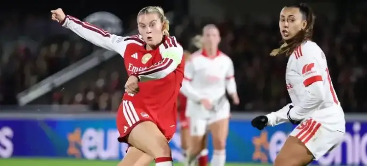 Arsenal Libas Benfica 3-0 di Liga Champions Wanita