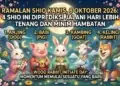 Ramalan Shio 8 Oktober 2026