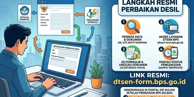 Ini Cara Memperbaiki Desil KIP Kuliah 2026
