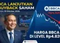BCA Lanjutkan Buyback Saham hingga Maret 2027