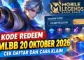 Kode Redeem MLBB 20 Oktober 2026