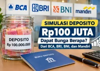 Perbandingan Bunga di BCA, BRI, BNI, dan Mandiri