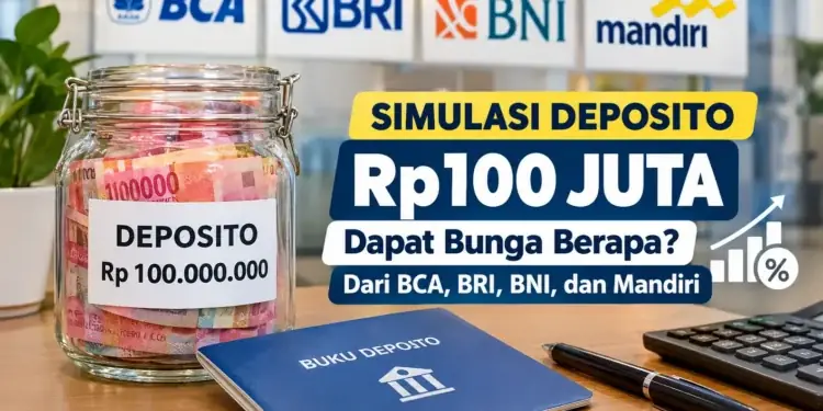 Perbandingan Bunga di BCA, BRI, BNI, dan Mandiri