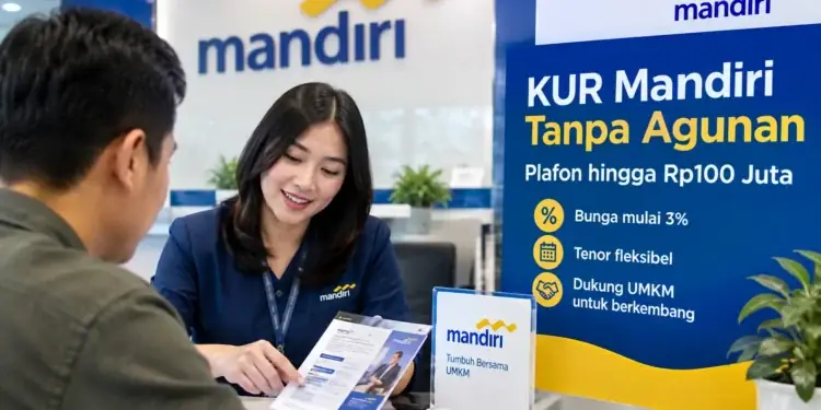 Pinjaman KUR Mandiri Rp100 Juta Tanpa Agunan