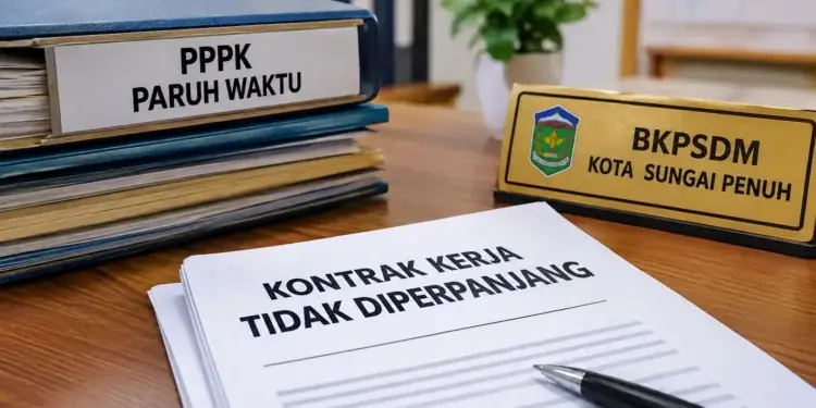 Sejumlah PPPK Paruh Waktu di Sungai Penuh Tak Perpanjangan Kontrak