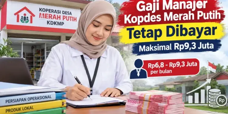 Gaji Manajer Kopdes Merah Putih Tetap Dibayar