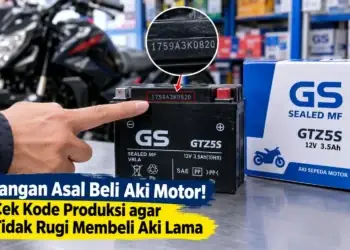 Hati-hati Beli Aki Motor Jika Tidak Mau Rugi