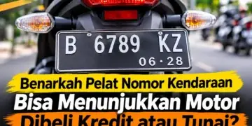 Benarkah dari Plat Nomor Kendaraan Bisa Mengetahui Motor Dibeli Kredit