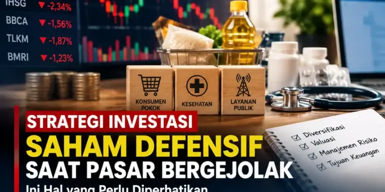 Strategi Investasi Saham Saat Pasar Bergejolak
